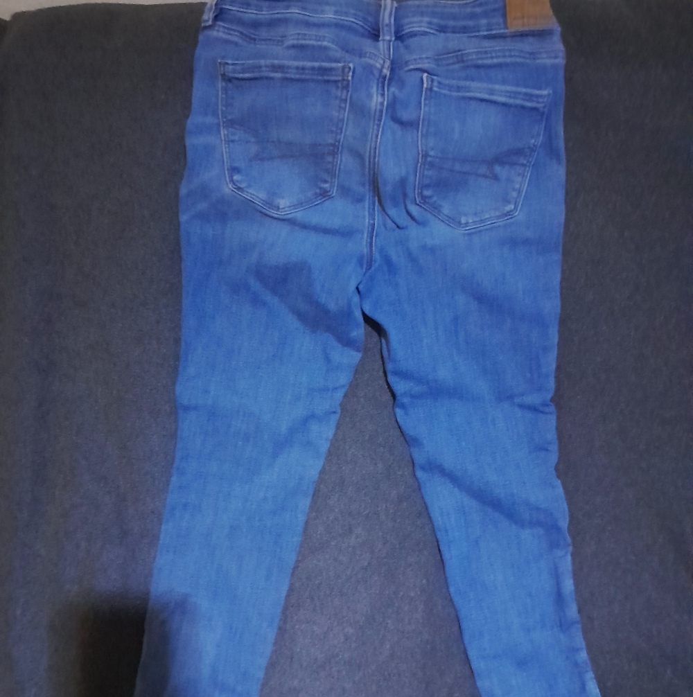 American Eagle Outfitters Women's Blue Skinny Jeans